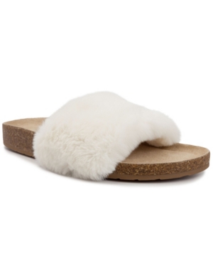 Sugar Women's Bravoes Fuzzy Slide Sandals Women's Shoes