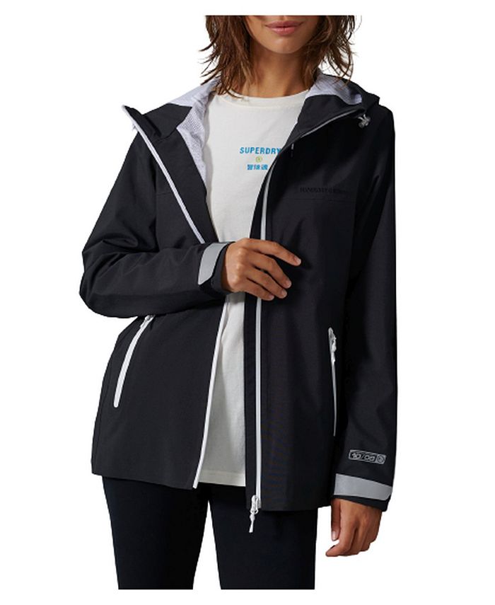 Superdry womens sale rain jacket