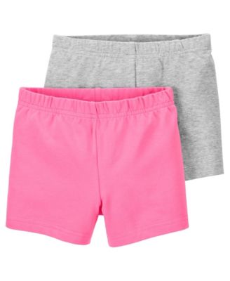 Carter's - Carters Toddler Girl 2-Pack Tumbling Shorts