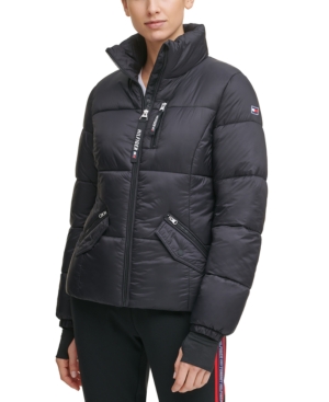 Tommy Hilfiger Sport Thumbhole-Cuff Puffer Jacket