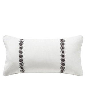 Rose Tree Aleah Pillow, 22" X 11" Bedding In White