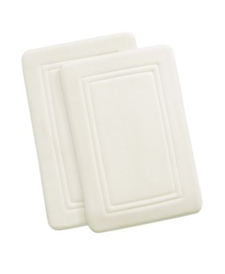 Antimicrobial Memory Foam 2-Pc. Bath Rug Set, 20" x 32"