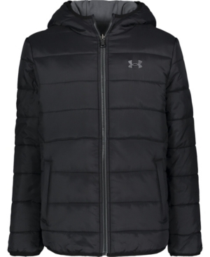 image of Under Armour Big Boys Reversible Pronto Puffer Jacket