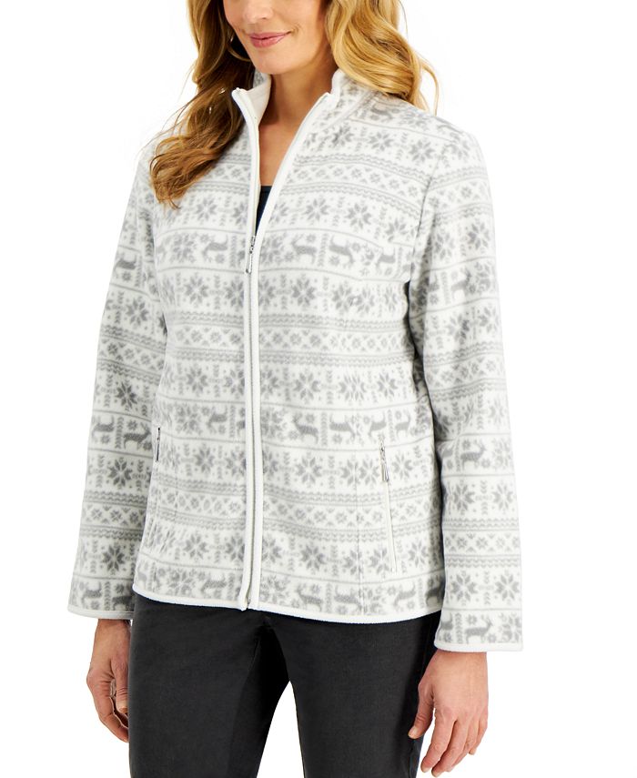 Macy's karen discount scott fleece jackets
