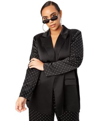rhinestone blazer