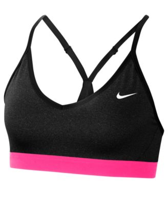 nike indy white sports bra
