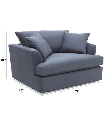 Furniture CLOSEOUT Gympson Fabric Chair and a Half Created for