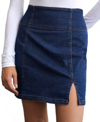 Dream Denim Mini Skirt 