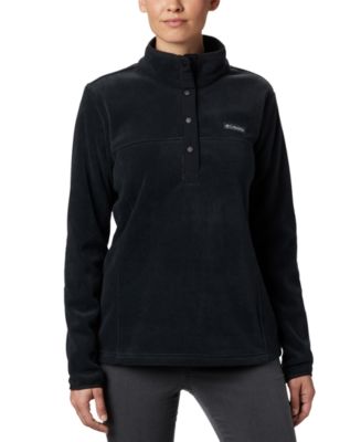 columbia snap fleece
