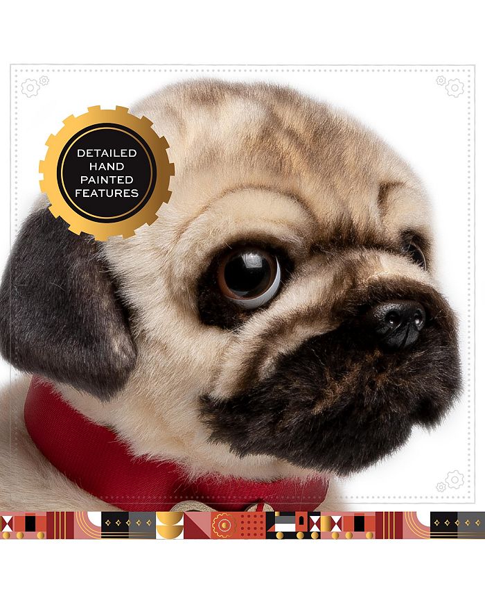 FAO Schwarz Toy Plush Realistic Pug & Reviews - Macy's