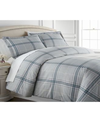 Ultra-Soft Plaid 3-Pc. Comforter Sets
