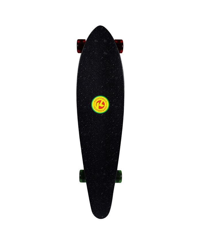 longboard van Kryptonics met reverse kingpin trucks