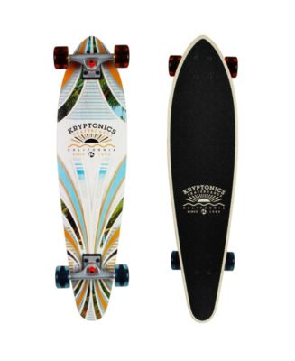Longboard Kryptonics '65 36 Pintail Skateboard Night Surf Wave Noir Bleu - Occasion États-Unis