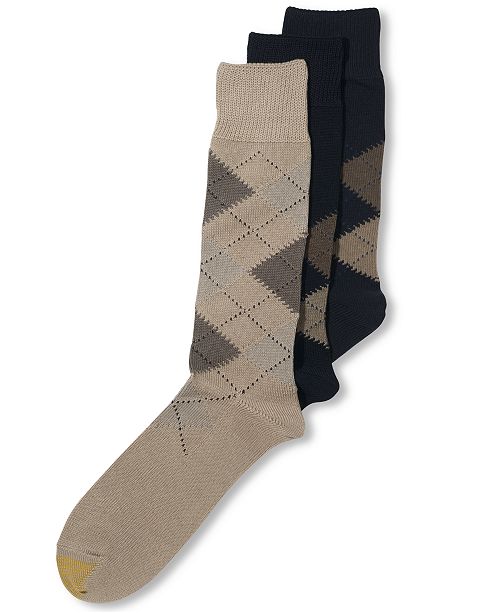 Gold Toe Goldtoe Men's Socks, Nottingham Argyle Single Sock & Reviews
