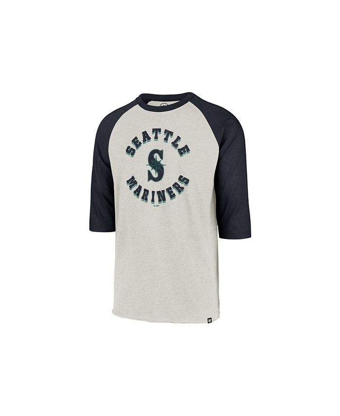 47 Brand Seattle Mariners Men's Retrospect Raglan T-Shirt - Macy's
