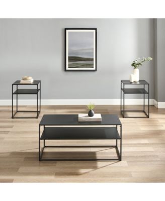 Braxton 3 Piece Coffee Table Set