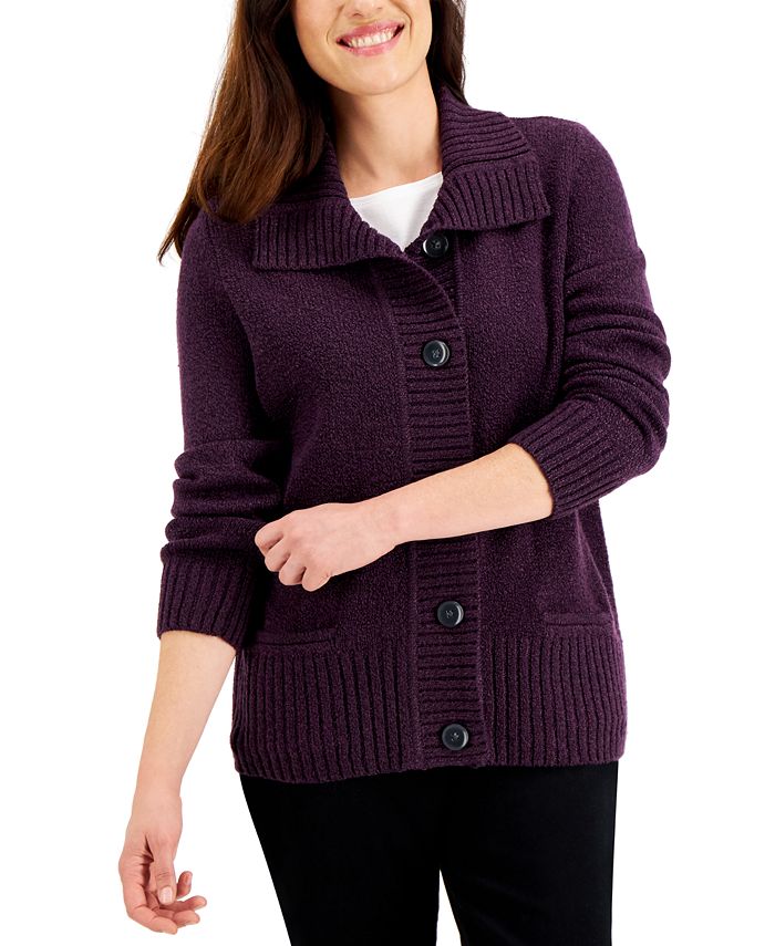 Karen Scott Button Front Cardigan Created for Macy s Macy s