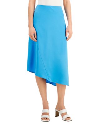 Alfani - Asymmetrical Hem Midi Skirt