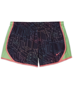 Nike Dri-fit Tempo Big Girls Printed Running Shorts
