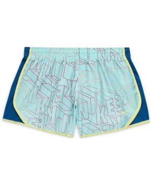 Nike Dri-fit Tempo Big Girls Printed Running Shorts