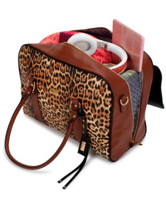 Leopard Travel Tote Weekender Bag