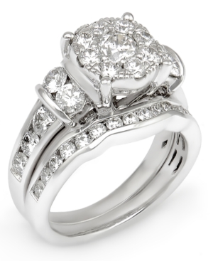 image of Diamond Composite Bridal Set (2-1/2 ct. t.w.) in 14k White Gold