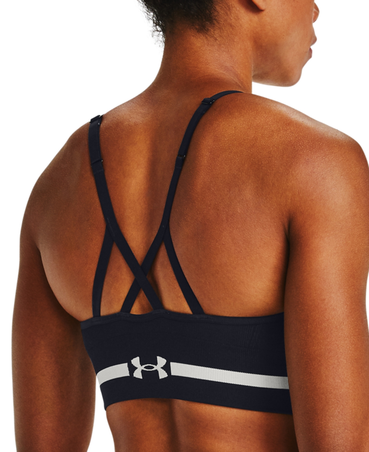 Under Armour Women's Ua Seamless Long-Line Low-Impact Sports Bra