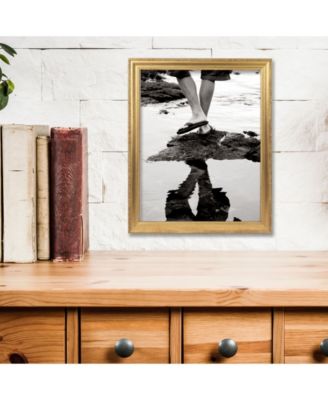 Burnished Picture Frame - Classic Bead Border, 8" x 10"