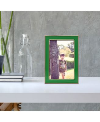Metal and Enamel Picture Frame, 4" x 6"