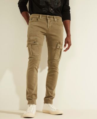 guess cargo pants mens