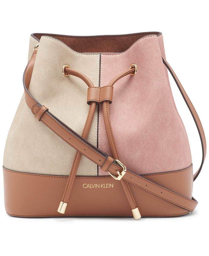 Calvin Klein Gabrianna Bucket Bag Reviews Handbags Accessories Macy's |  