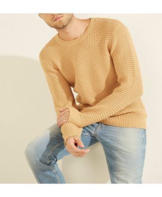 GUESS - Liam Waffle Knit Sweater