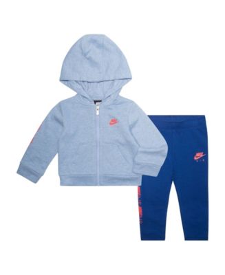 Nike Baby Girls Air Hoodie and Leggings Set - Macy's