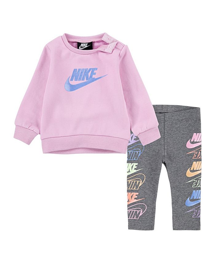 Nike Baby Girls Futura Stack Legging Set - Macy's