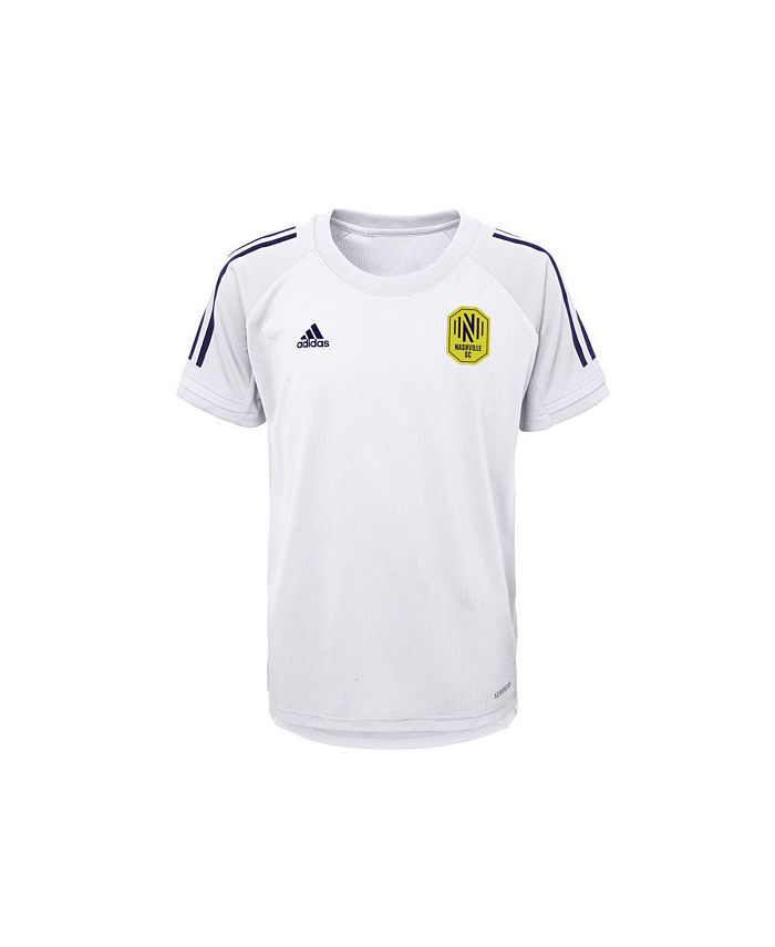 Youth adidas White Nashville SC Training Jersey