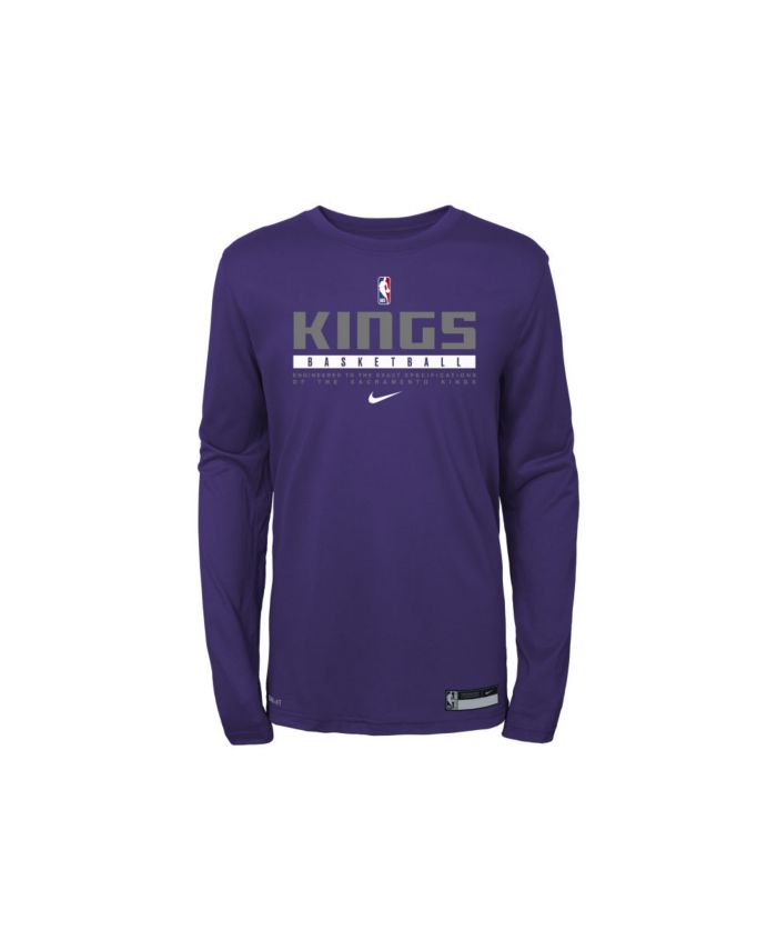 Outerstuff Youth Sacramento Kings Practice Long-Sleeve T-Shirt & Reviews - NBA - Sports Fan Shop - Macy's