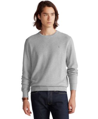 トップス Ralph Lauren Men's Cotton Crew Sweater Silk-Cotton Full-Zip Sweater