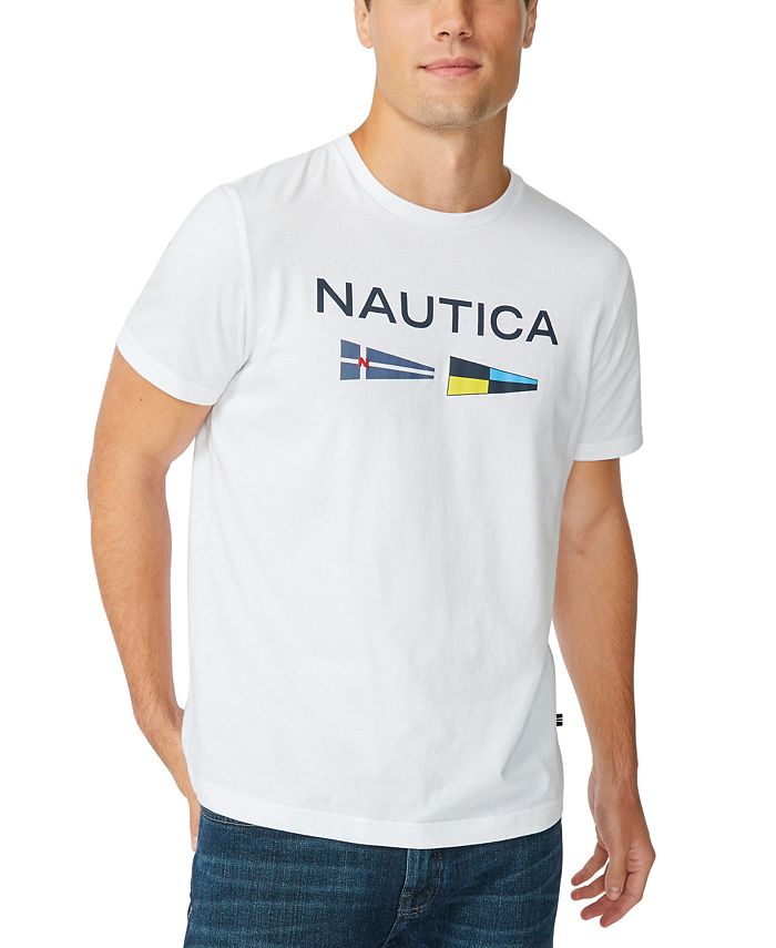 Nautica Men's Signal Logo Graphic T-Shirt - Macy's