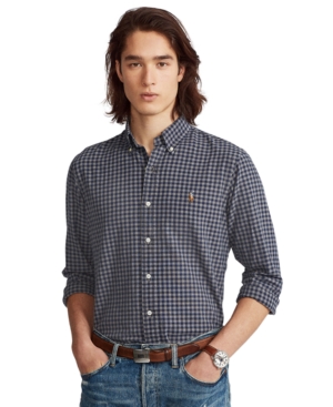 Polo Ralph Lauren Men's Classic-Fit Gingham Oxford Shirt
