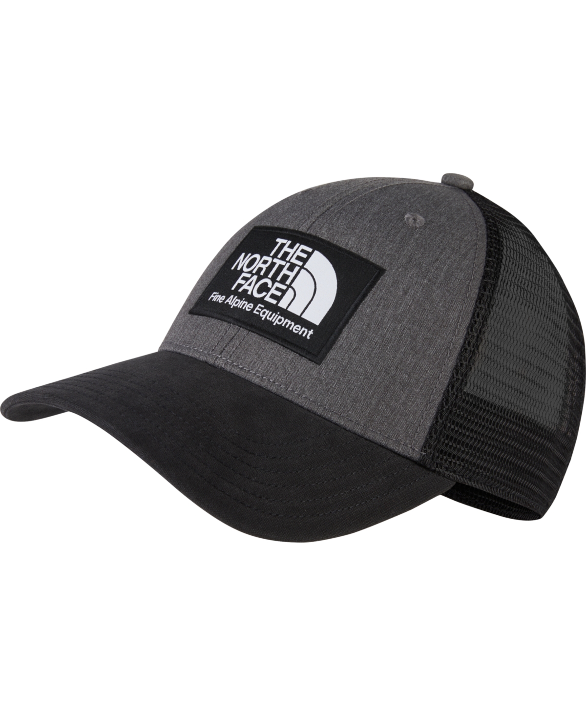 The North Face Men's Mudder Trucker Hat In Tnf Black,tnf Medium Grey Heather