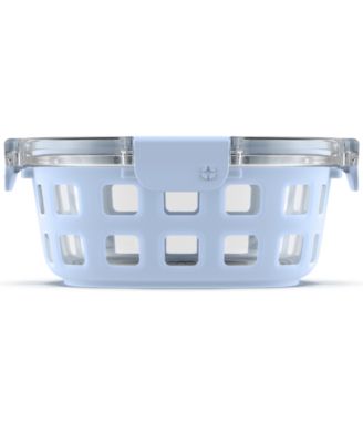 DuraGlass 4-Cup Round Meal Prep Food Storage Container