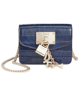 DKNY Elissa Leather Micro Mini Bag
