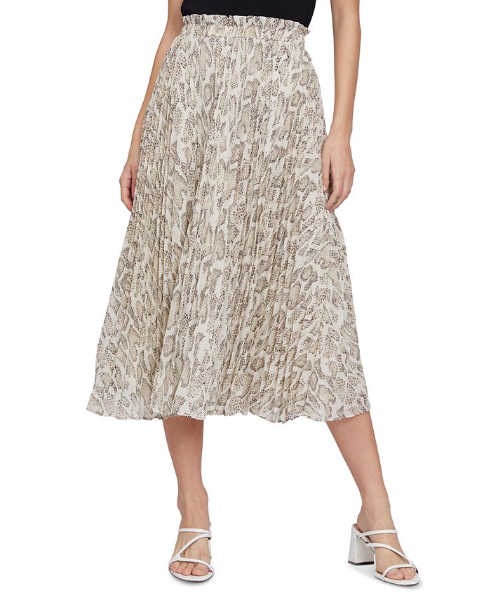 Pleated maxi skirt macy's online