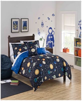 Waverly Kids Space Adventure Comforter Set 3 Piece Bedding