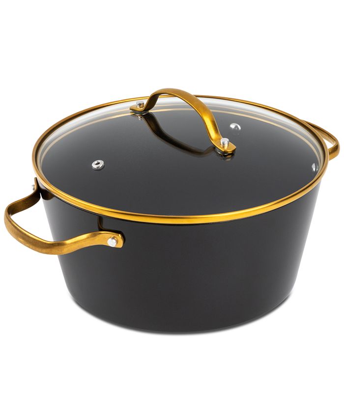 Brooklyn Steel Co. Orbit 12Pc. Ceramic Cookware Set Macy's