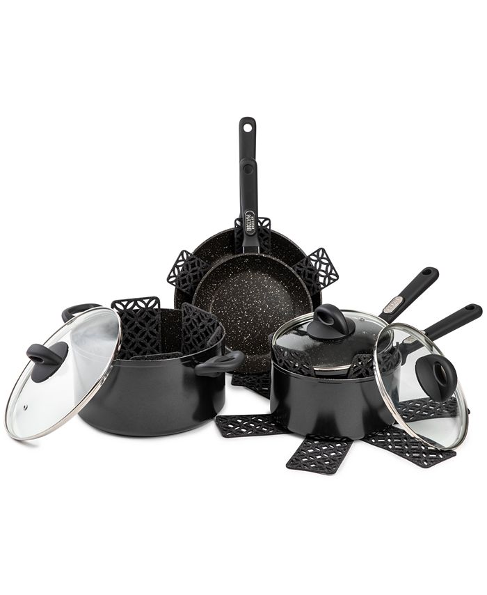 The Clean Store 12 Piece Stainless Steel Cookware Set #420
