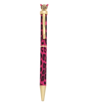 image of Betsey Johnson Leopard Topper Pen