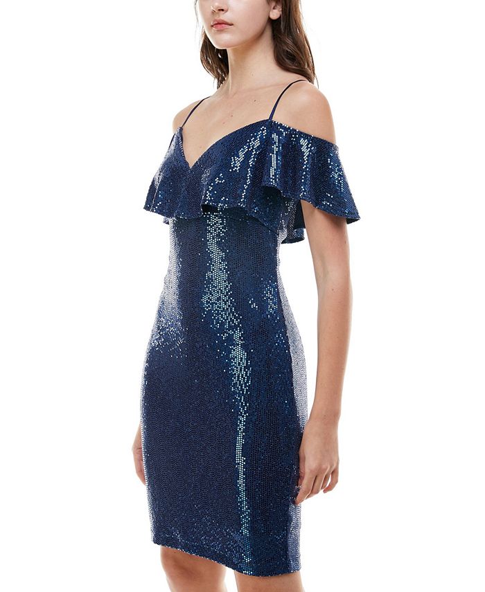 Emerald sundae sales cold shoulder dress