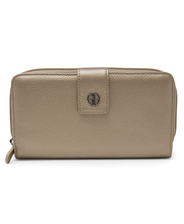 Giani Bernini Softy Core Women Leather Brown Wallet