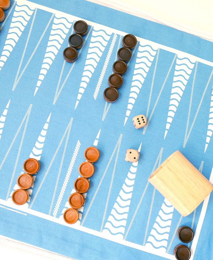 A SUMMER SHOP Backpack Travel Backgammon & Checkers - Macy's